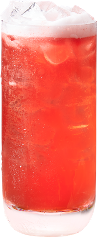 Strawberry Lemon — Juicy strawberries in bold lemonade. The simplest thing on the board.